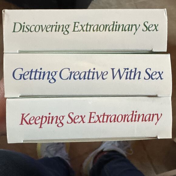 Other Other - Extraordinary Creative Sex Education VHS Tape Sinclair Video Library Set Of 3